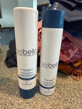 Seibella Rice & Amaranth Shampoo & Conditioner Set